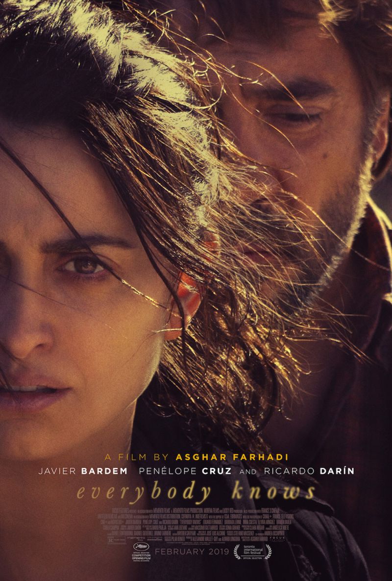 Everybody Knows (2019) original theatrical movie poster - Final