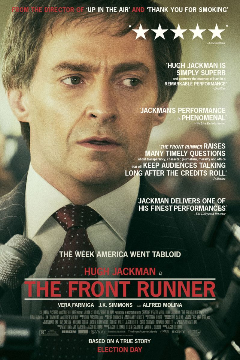 The Front Runner (2018) original theatrical movie poster - Review
