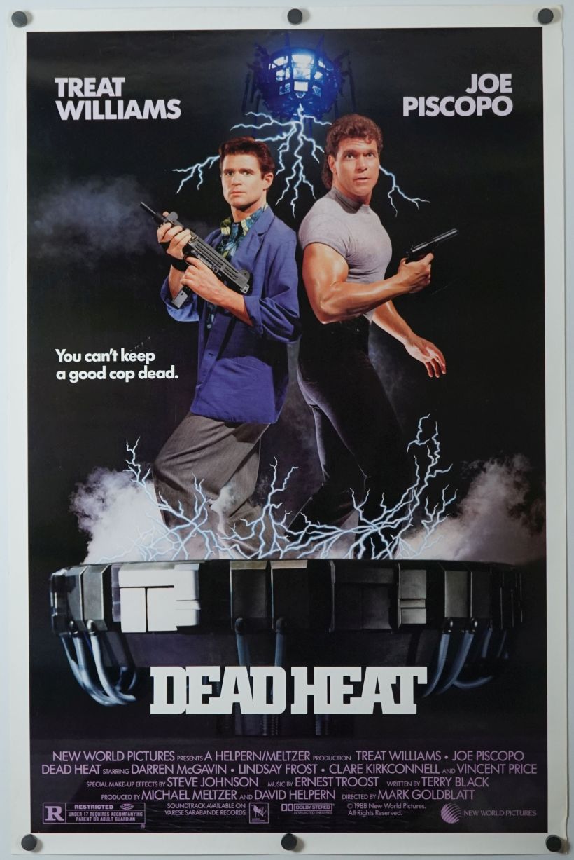 Dead Heat (1988) original theatrical movie poster - Final