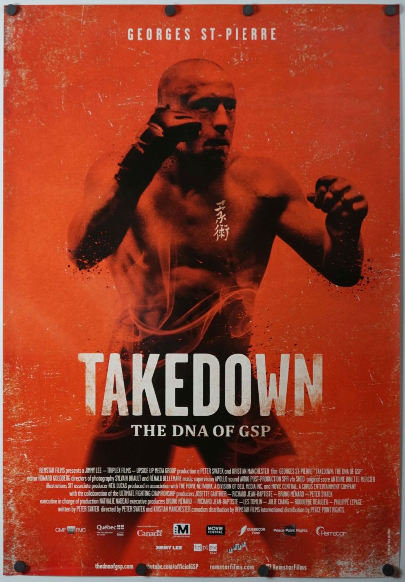 Takedown: The DNA of GSP (2014) original theatrical movie poster - Final
