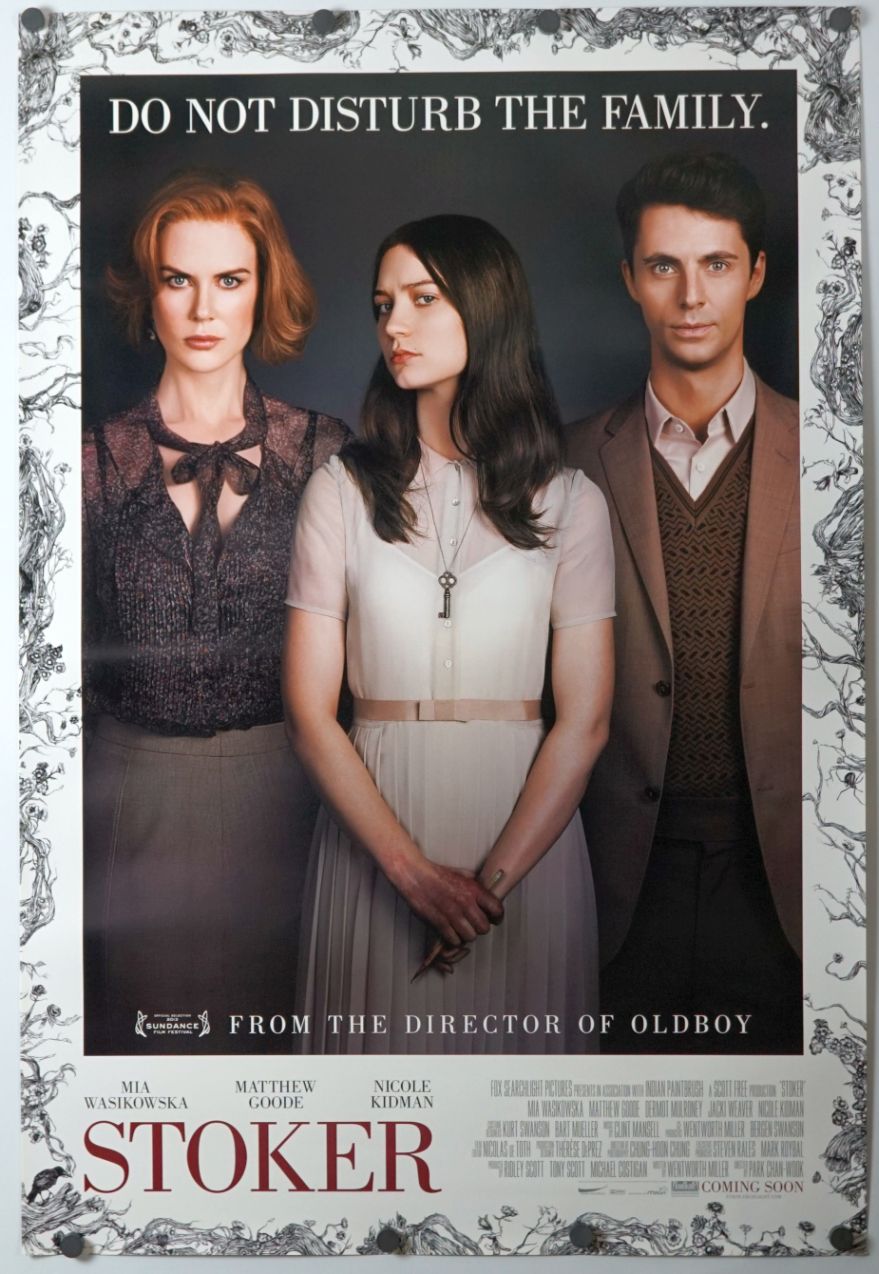 Stoker (2013) original theatrical movie poster - Final