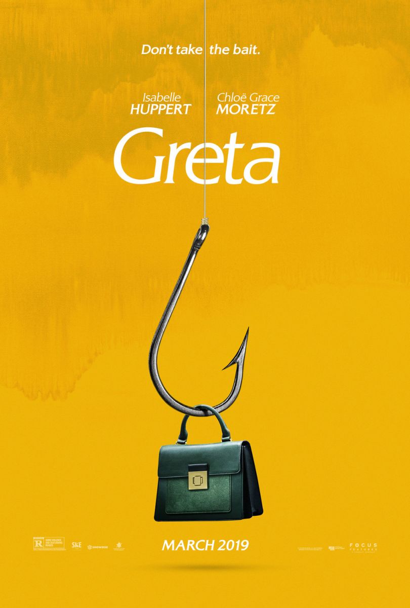 Greta (2019) original theatrical movie poster - Advance