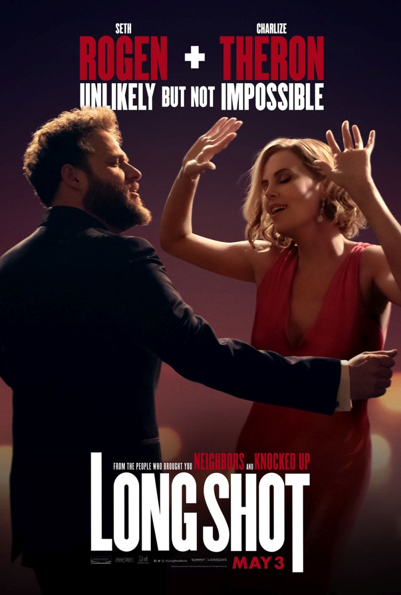 Long Shot (2019) original theatrical movie poster - Style B