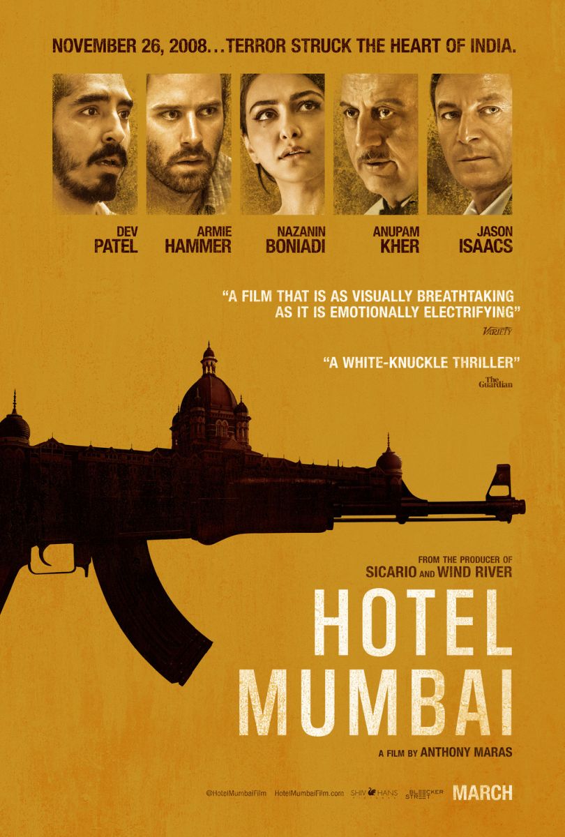 Hotel Mumbai (2018) original theatrical movie poster - Final
