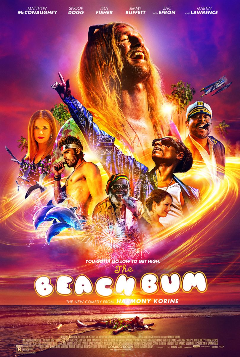 The Beach Bum (2019) original theatrical movie poster - Final