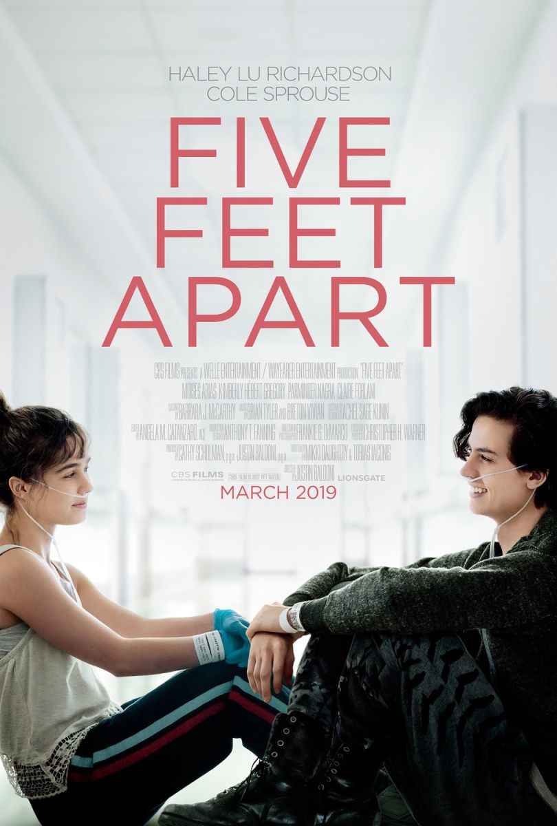 Five Feet Apart (2019) original theatrical movie poster - Advance