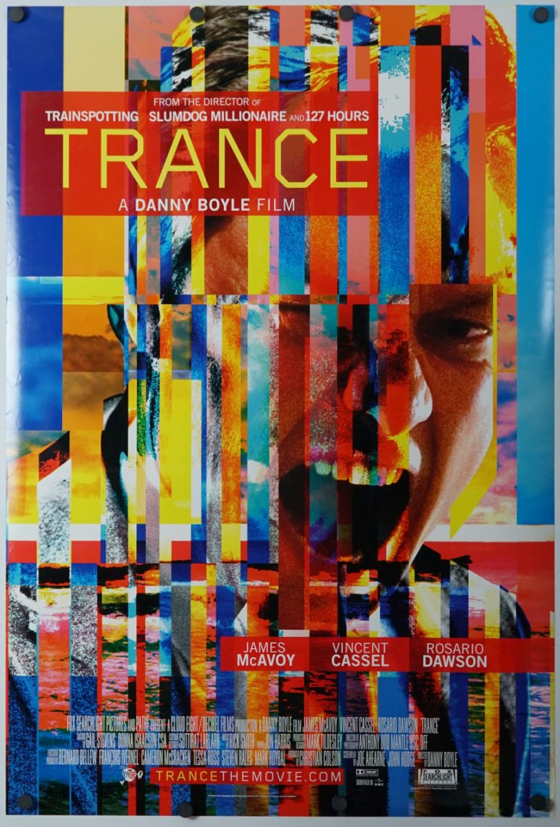 Trance (2013) original theatrical movie poster - Final