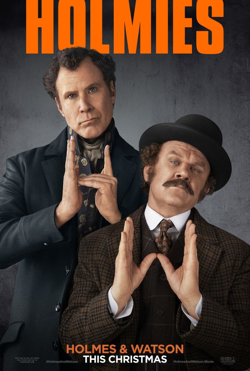 Holmes & Watson (2018) original theatrical movie poster - Advance