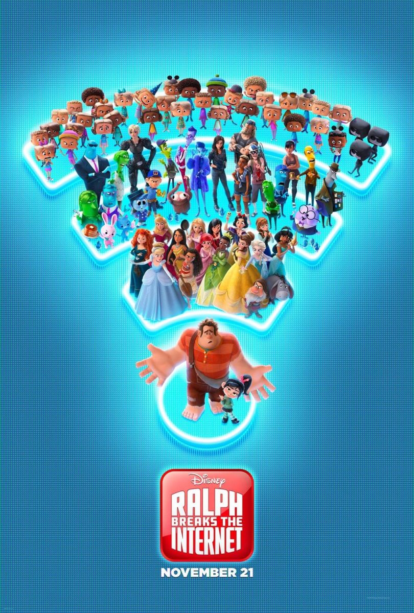 Ralph Breaks the Internet (2018) original theatrical movie poster - Final