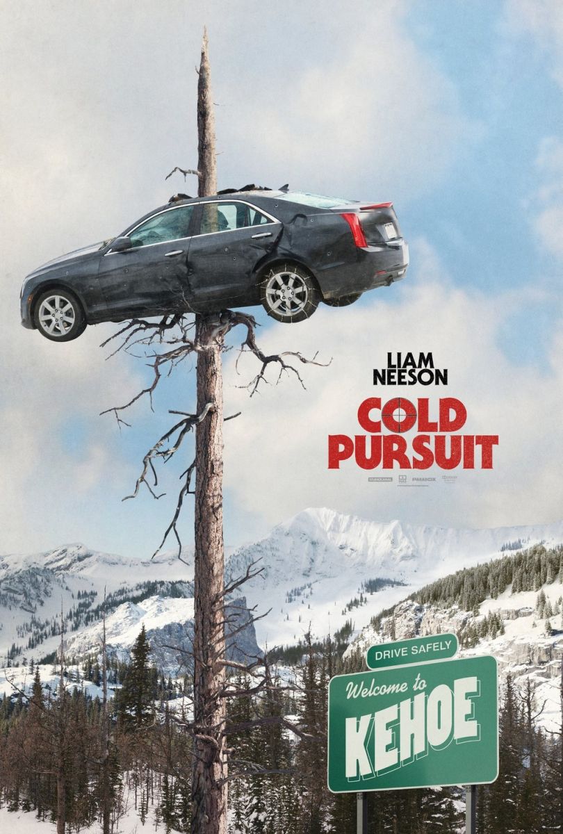 Cold Pursuit (2019) original theatrical movie poster - Advance