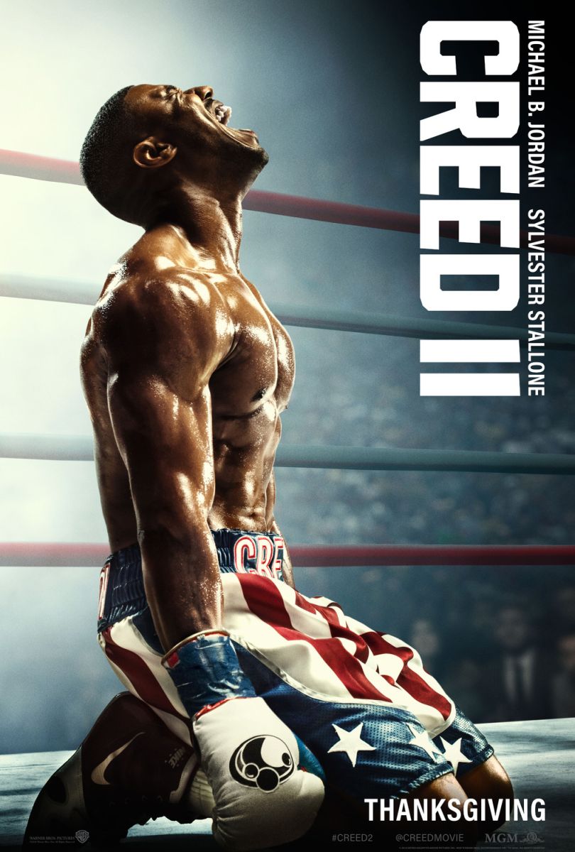 Creed II (2018) original theatrical movie poster - Final