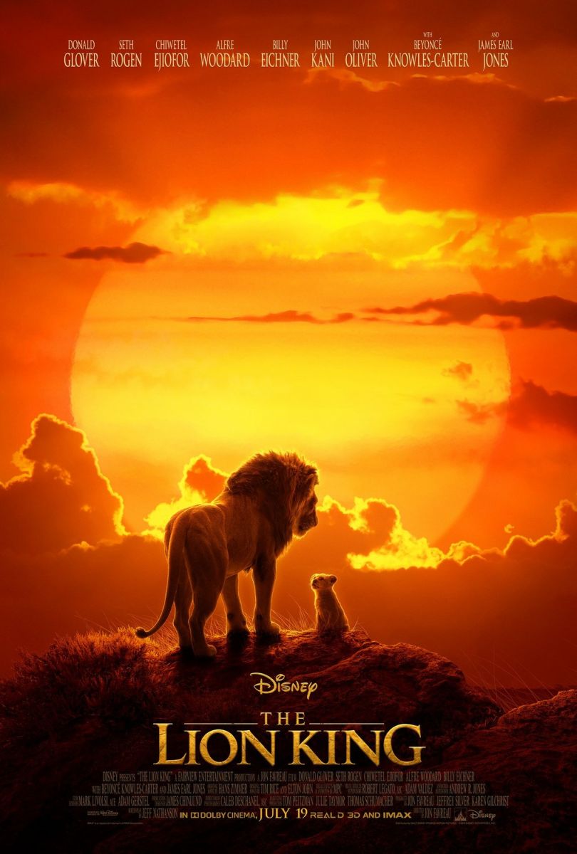 The Lion King (2019) original theatrical movie poster - Final