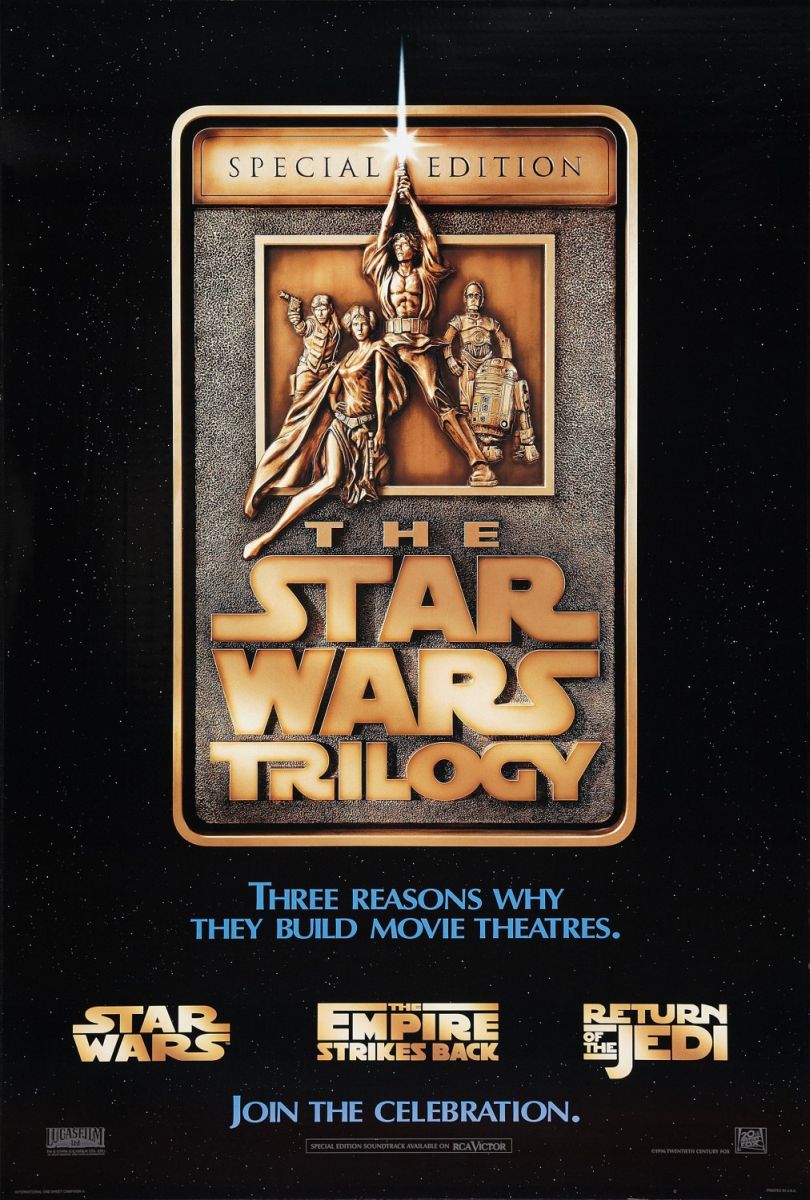 Star Wars: Episode IV - A New Hope (1997) original theatrical movie poster - International Advance