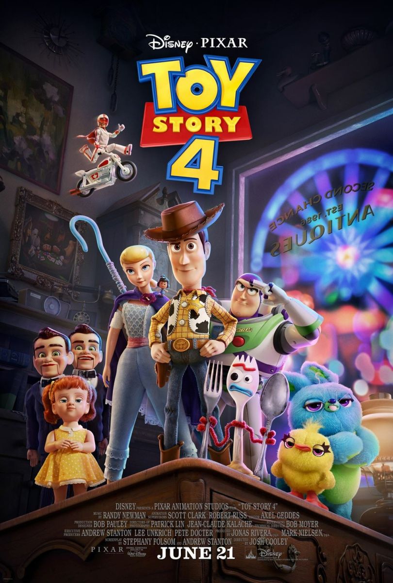 Toy Story 4 (2019) original theatrical movie poster - Final