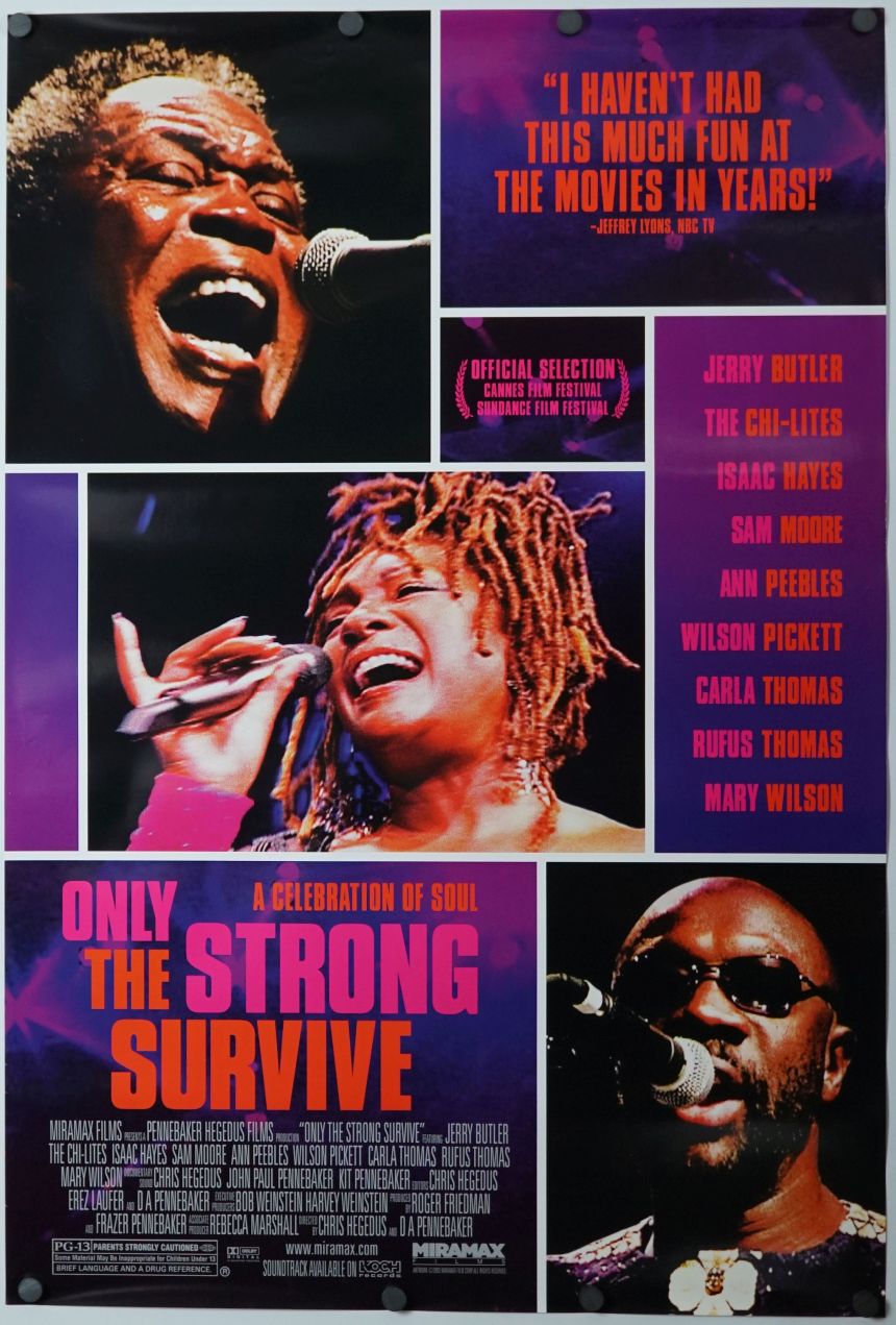Only the Strong Survive (2002) original theatrical movie poster - Final