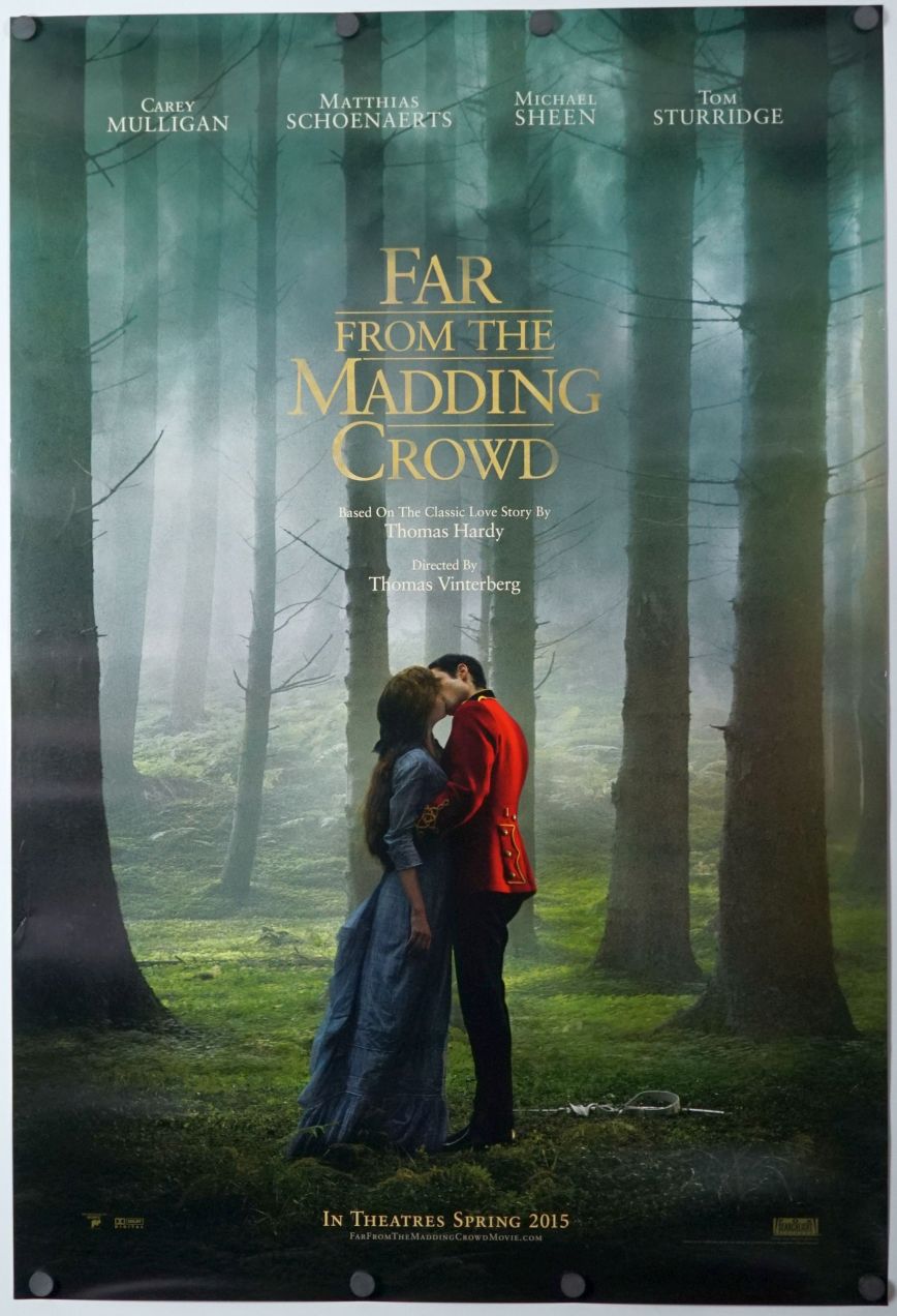 Far from the Madding Crowd (2015) original theatrical movie poster - Final