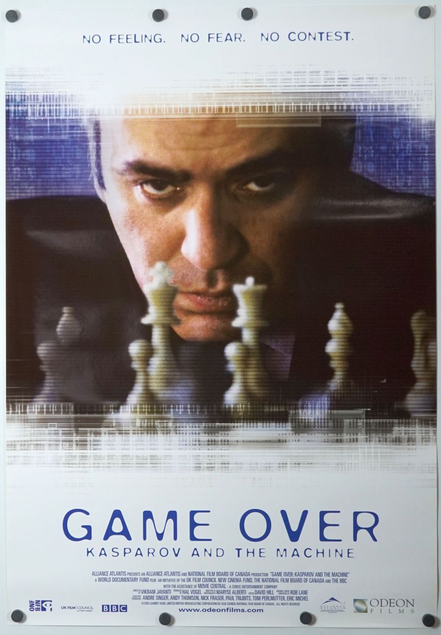 Game Over: Kasparov and the Machine (2003) original theatrical movie poster - Final