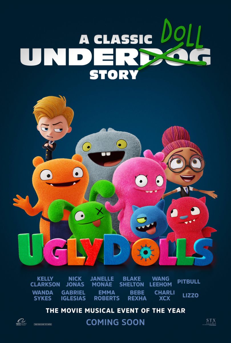 UglyDolls (2019) original theatrical movie poster - Final