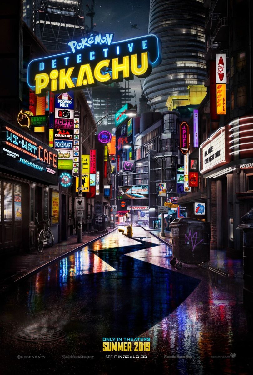 Pokémon Detective Pikachu (2019) original theatrical movie poster - Advance