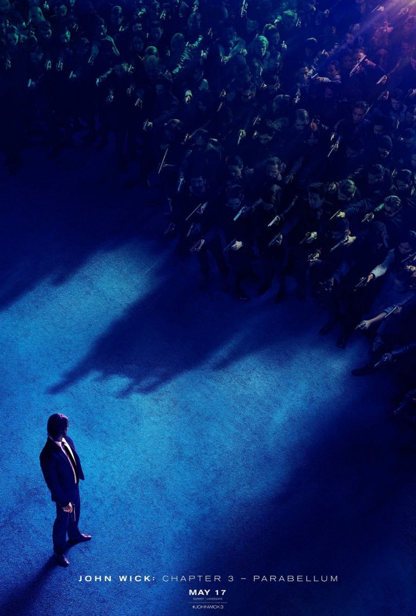 John Wick: Chapter 3 - Parabellum (2019) original theatrical movie poster - Advance