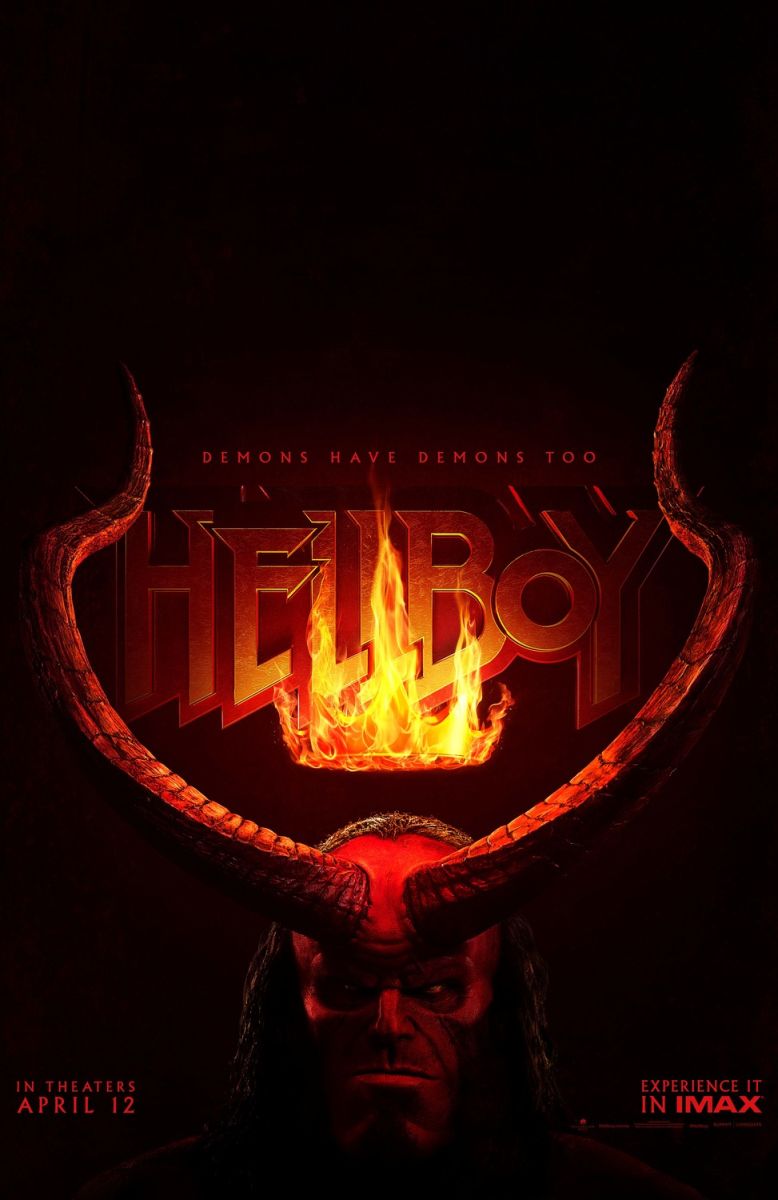 Hellboy (2019) original theatrical movie poster - Advance