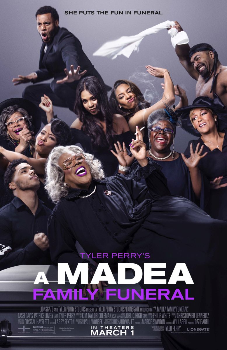 A Madea Family Funeral (2019) original theatrical movie poster - Final