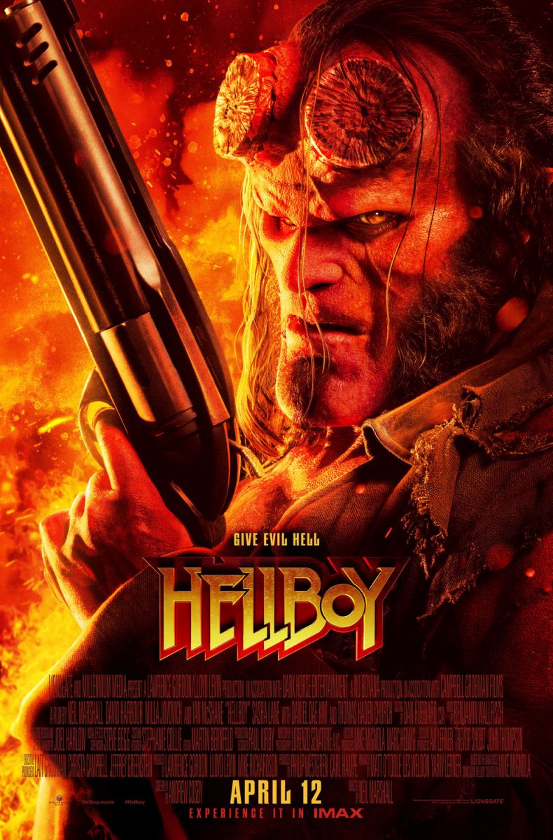 Hellboy (2019) original theatrical movie poster - Final