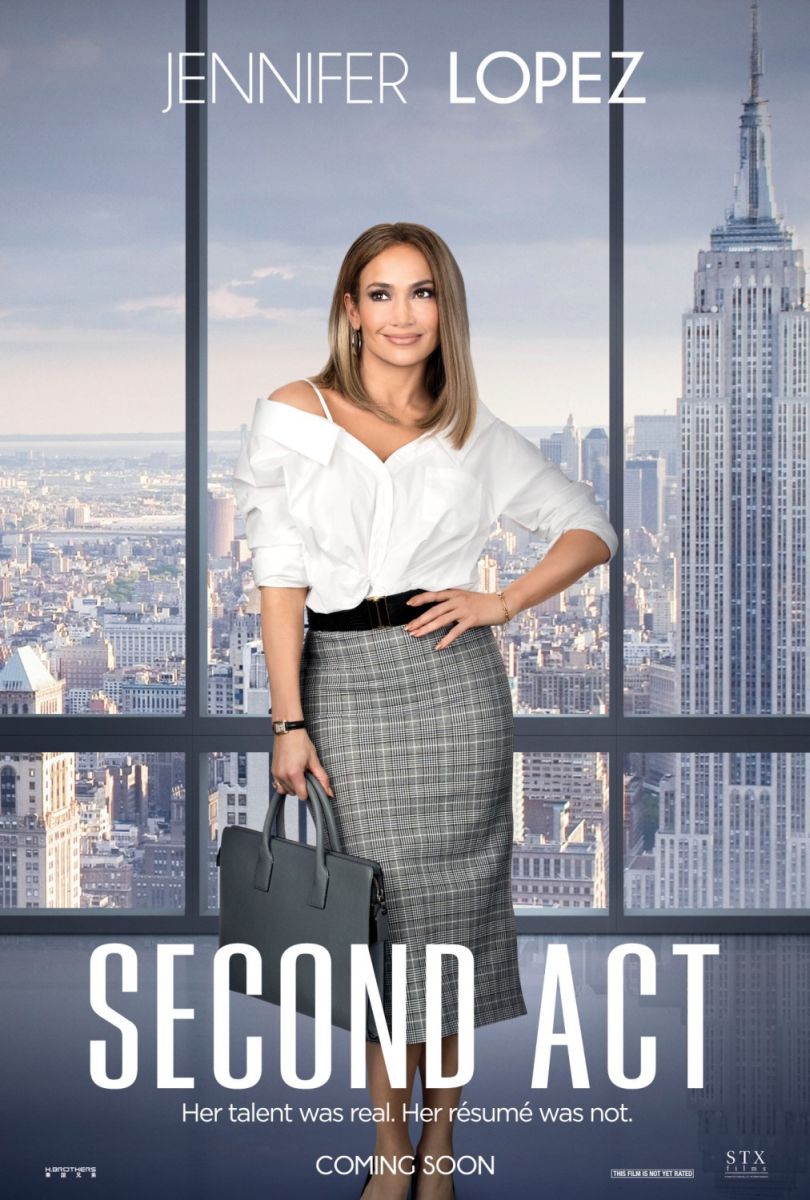 Second Act (2018) original theatrical movie poster - Final