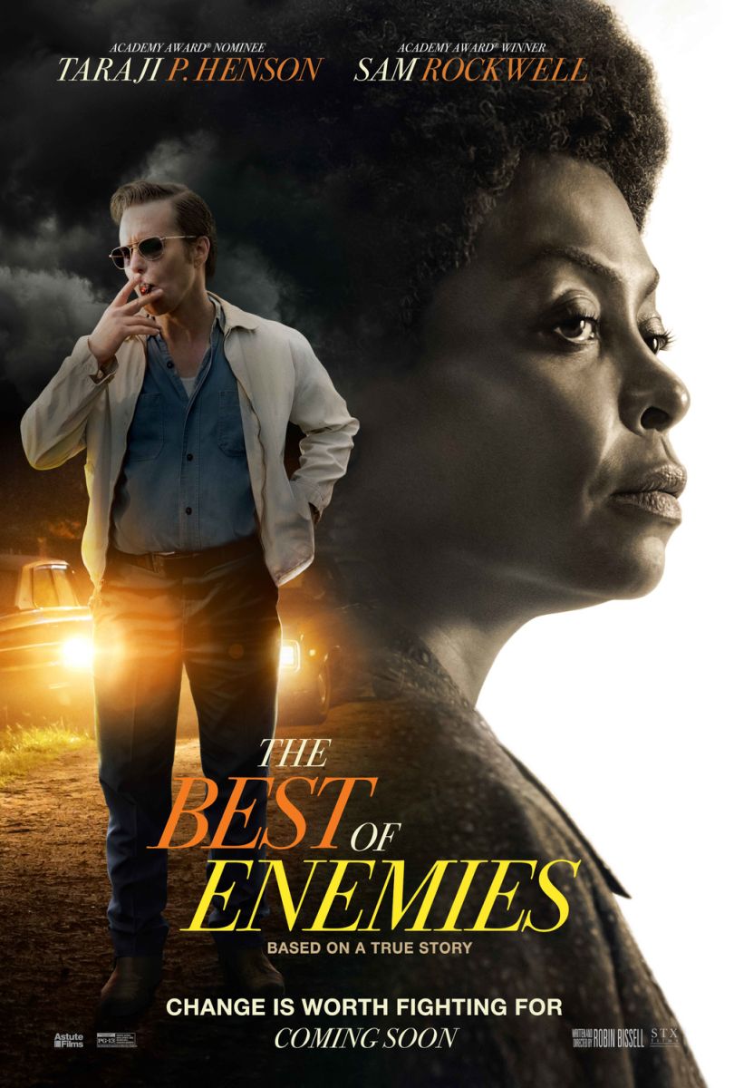 The Best of Enemies (2019) original theatrical movie poster - Final