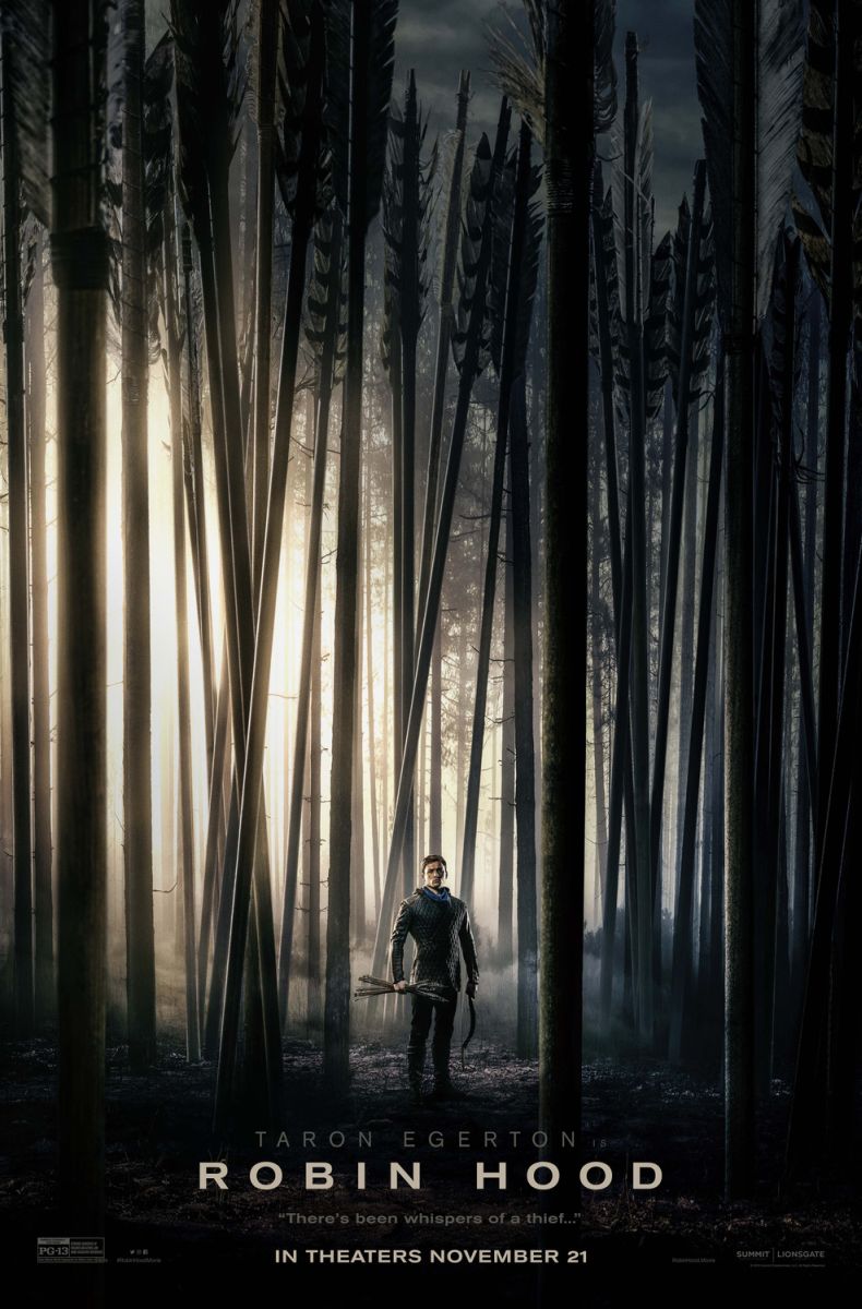 Robin Hood (2018) original theatrical movie poster - Advance