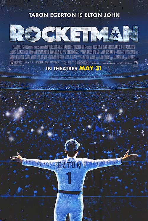 Rocketman (2019) original theatrical movie poster - Final