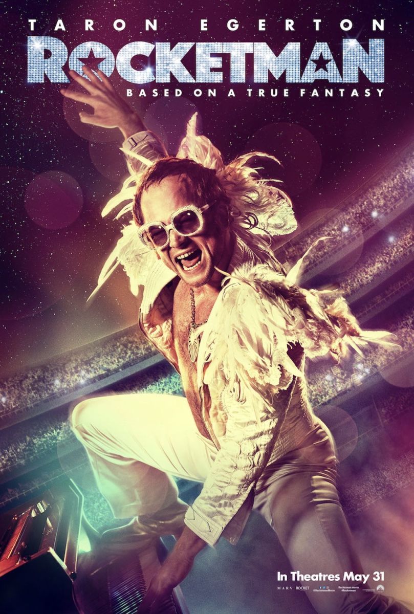 Rocketman (2019) original theatrical movie poster - Advance