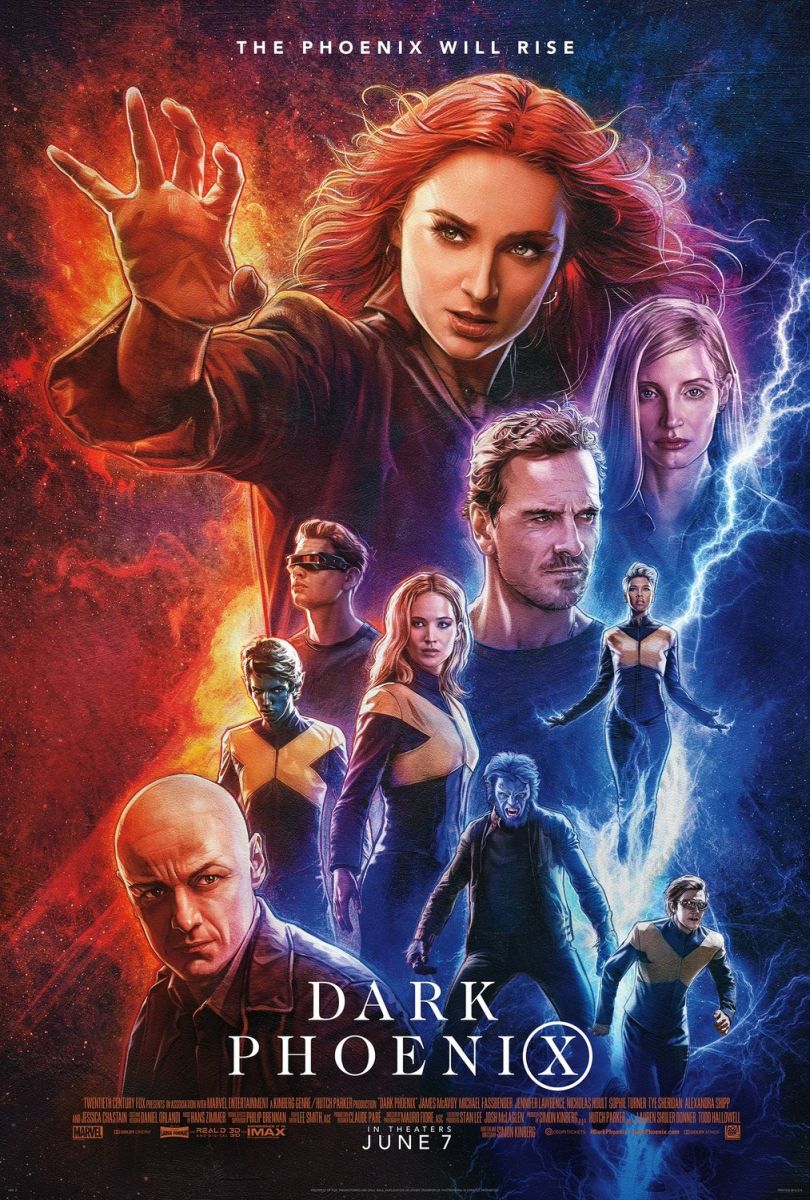 Dark Phoenix (2019) original theatrical movie poster - Final