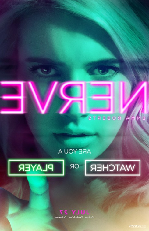 Nerve (2016) original theatrical movie poster - Advance Style A