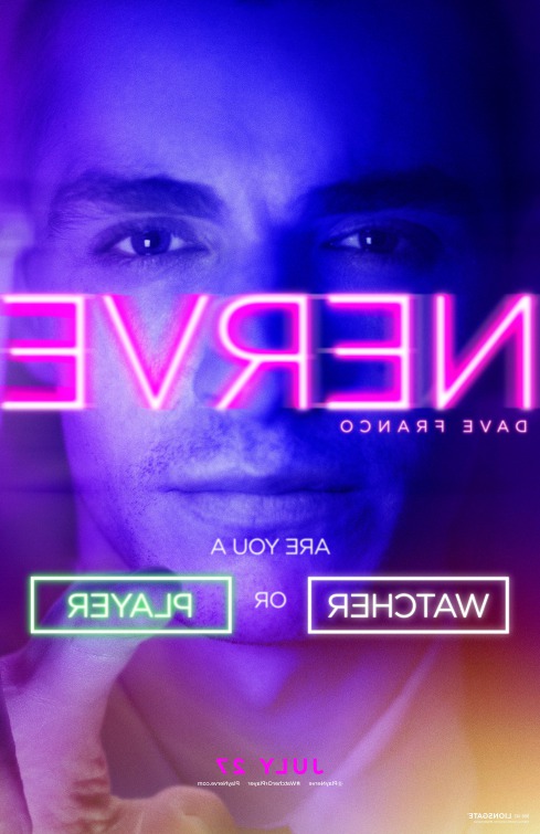 Nerve (2016) original theatrical movie poster - Advance Style B