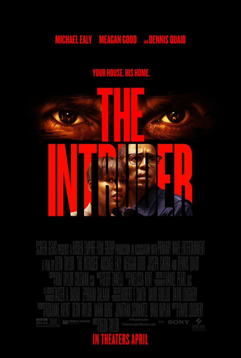 The Intruder (2019) original theatrical movie poster - Final