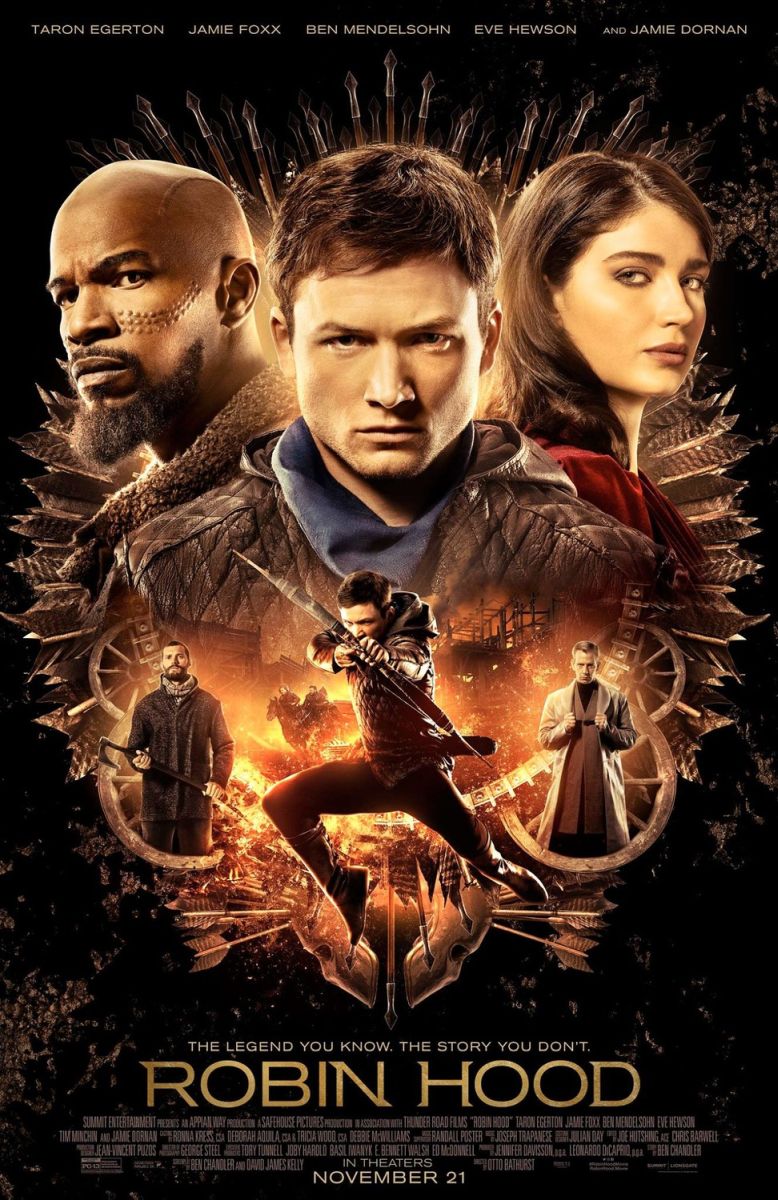 Robin Hood (2018) original theatrical movie poster - Final