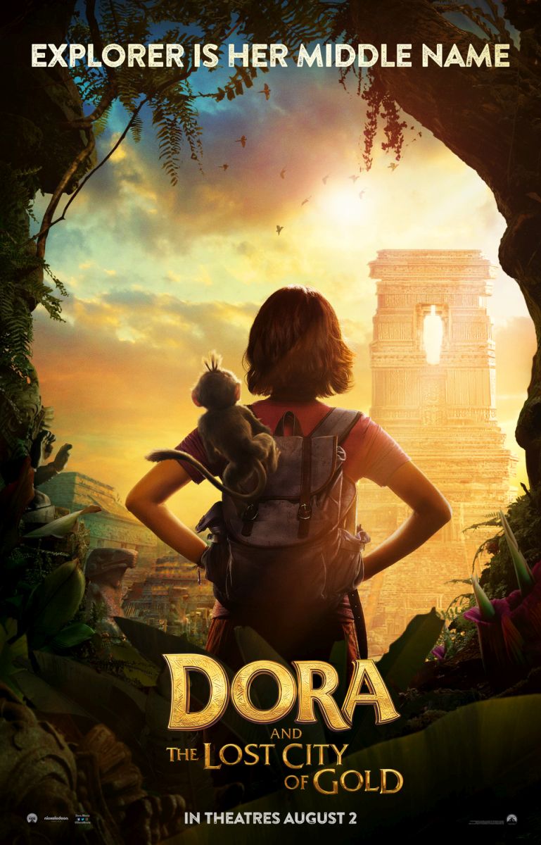 Dora and the Lost City of Gold (2019) original theatrical movie poster - Advance