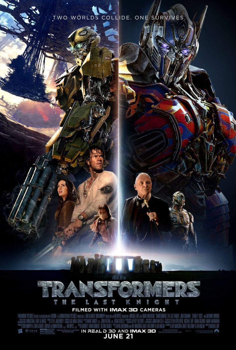 Transformers: The Last Knight (2017) original theatrical movie poster - Final