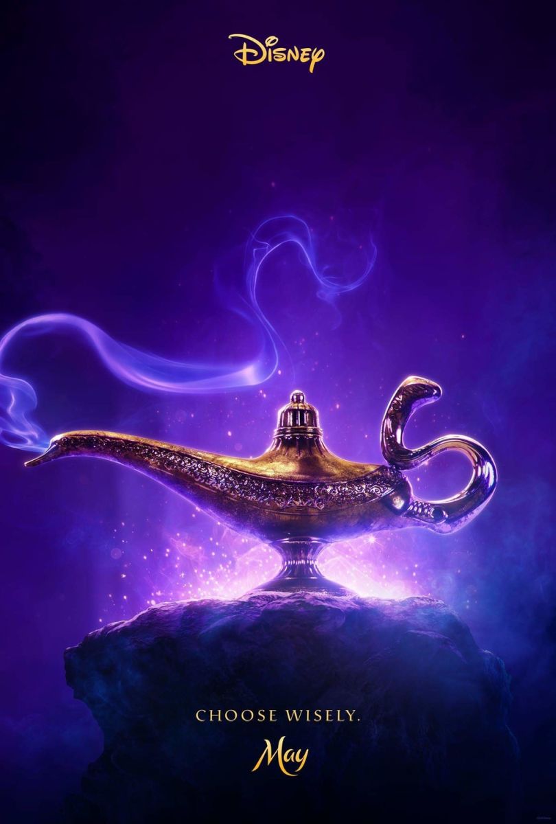 Aladdin (2019) original theatrical movie poster - Advance