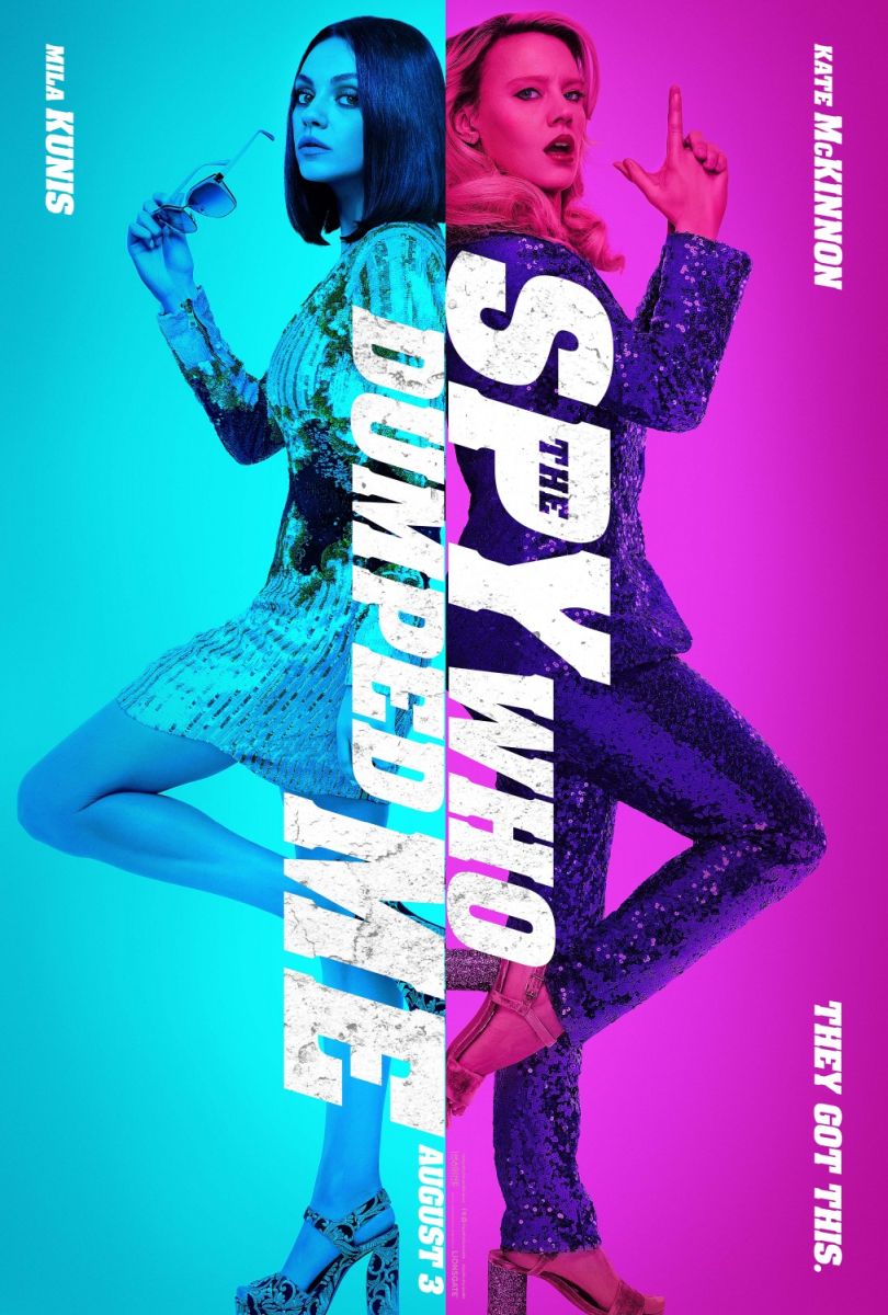 The Spy Who Dumped Me (2018) original theatrical movie poster - Final