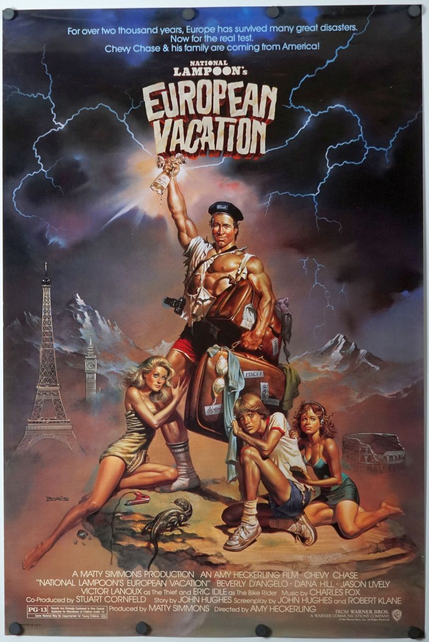 National Lampoon's European Vacation (1985) original theatrical movie poster - Final