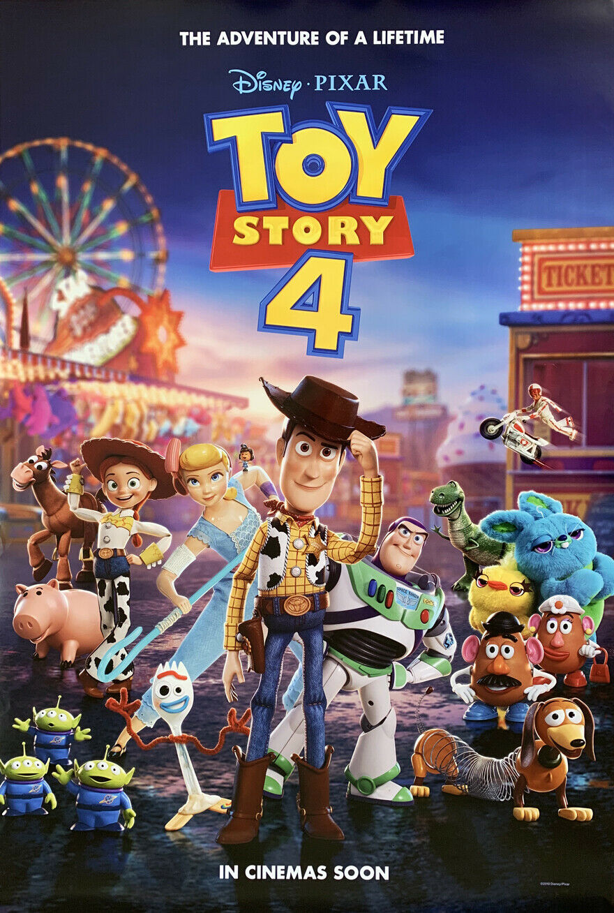 Toy Story 4 (2019) original theatrical movie poster - International Style C