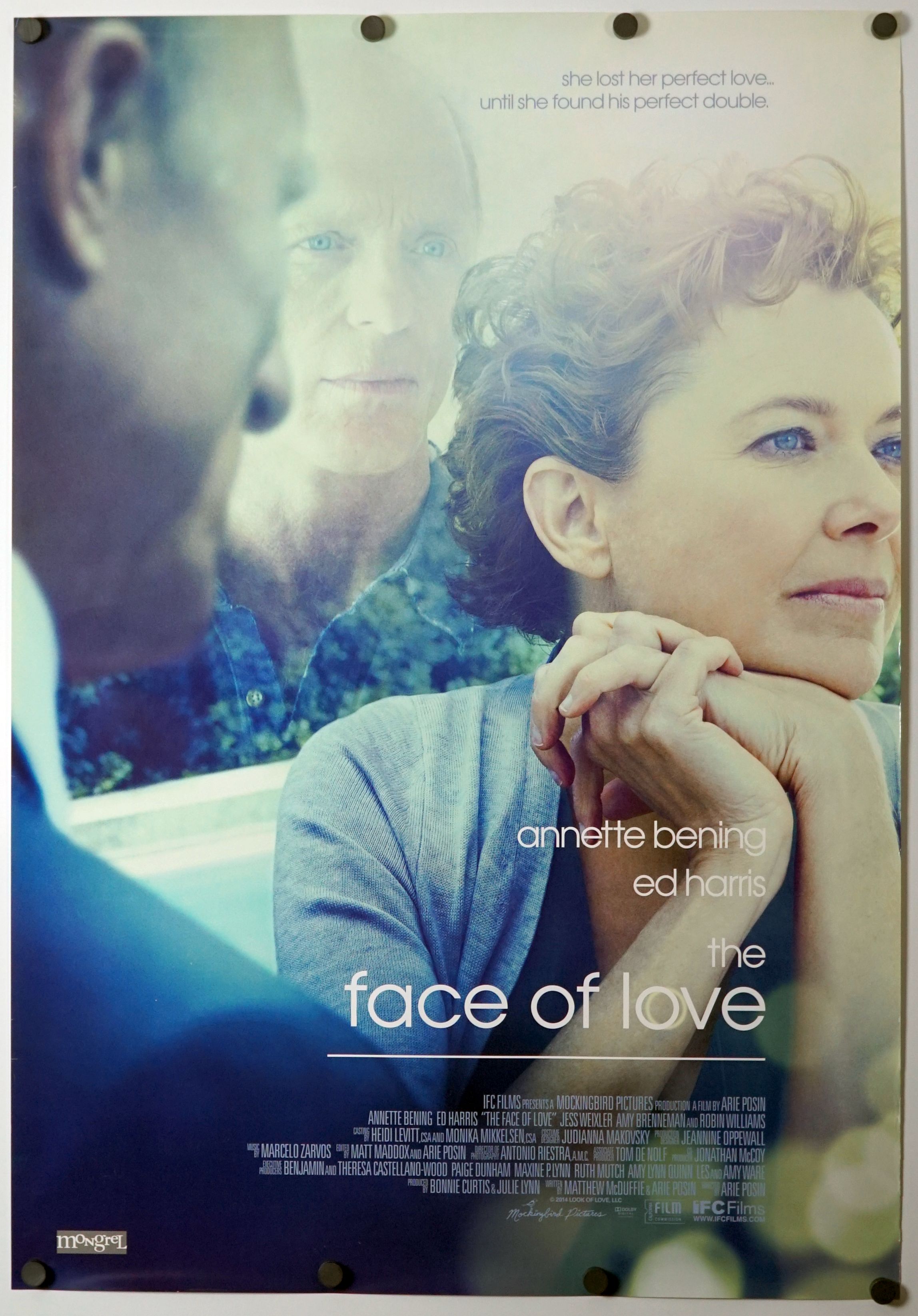 The Face of Love (2014) original theatrical movie poster - Final