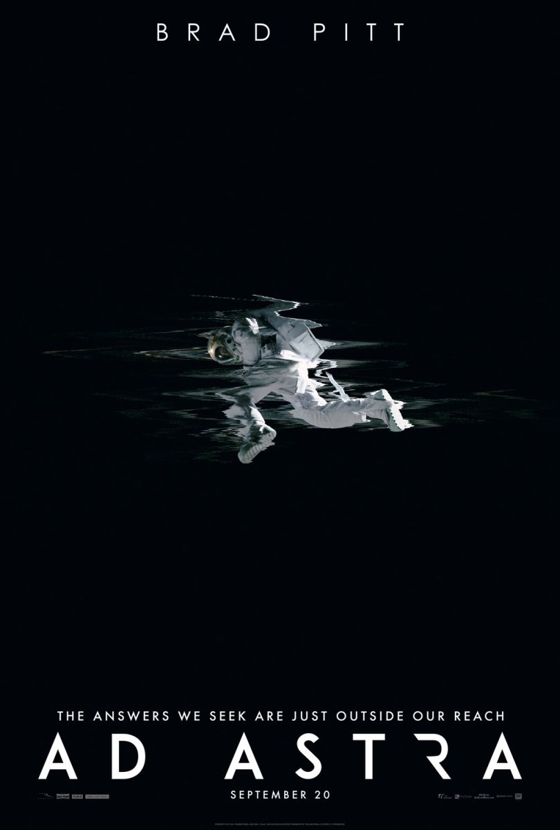 Ad Astra (2019) original theatrical movie poster - Advance