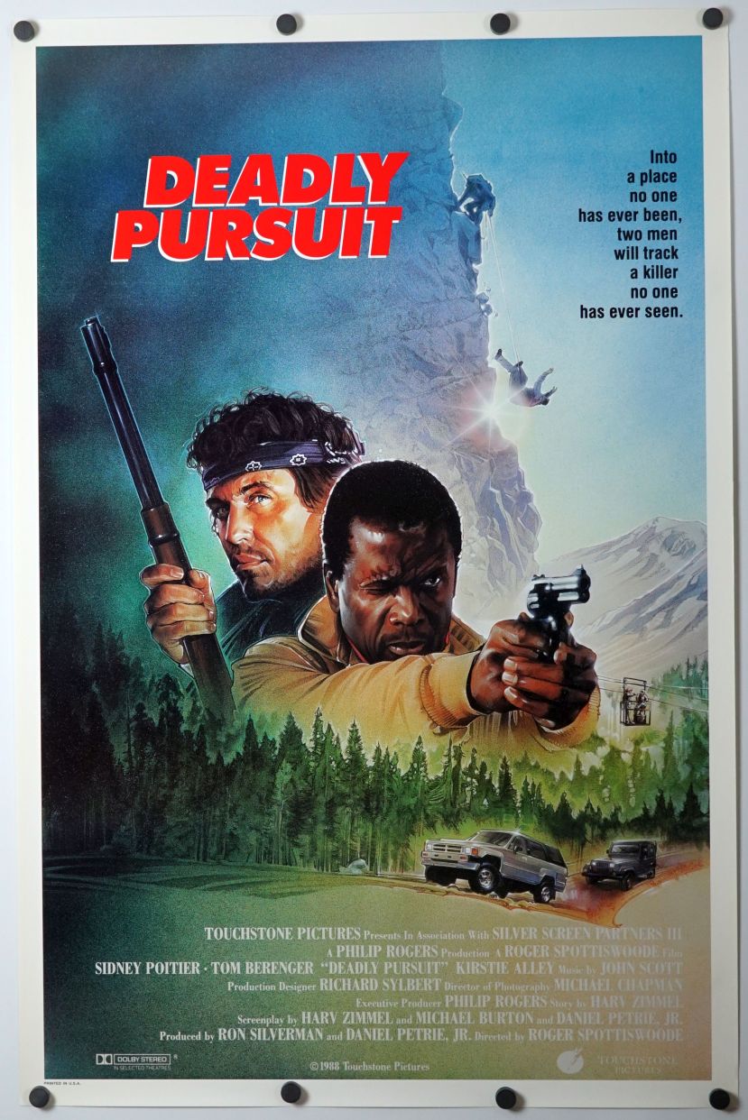 Shoot to Kill (1988) original theatrical movie poster - International