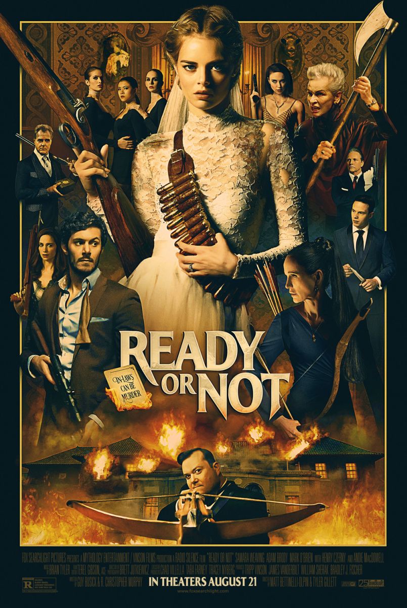 Ready or Not (2019) original theatrical movie poster - Final