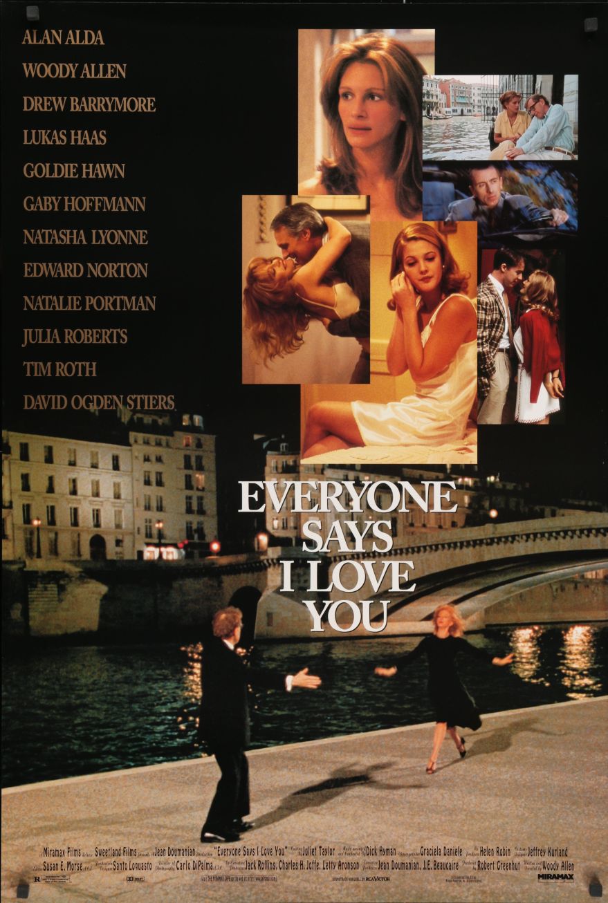 Everyone Says I Love You (1996) original theatrical movie poster - Final