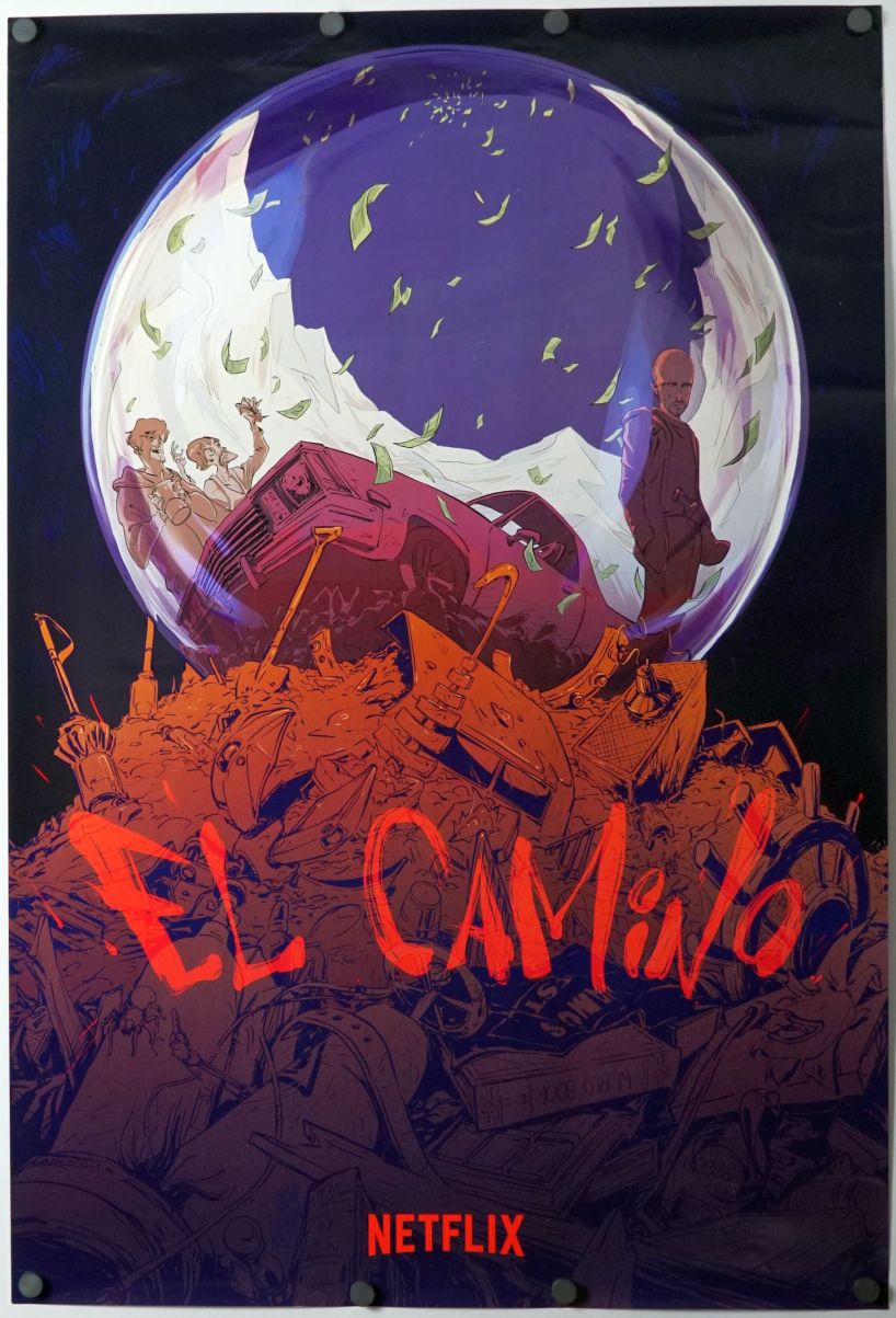 El Camino: A Breaking Bad Movie (2019) original theatrical movie poster - Final