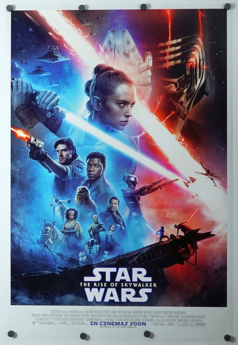 Star Wars: The Rise of Skywalker (2019) original theatrical movie poster - International Final